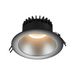 Lotus LD6R-HO 6" 30W LED Round Deep Regressed Open Plenum Rated Downlight - Silver/Black