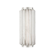 Hudson Valley 6013 Hillside 1-lt 14" Tall LED Wall Sconce-Polished Nickel