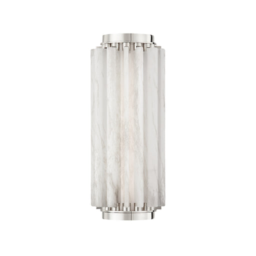 Hudson Valley 6013 Hillside 1-lt 14" Tall LED Wall Sconce-Polished Nickel