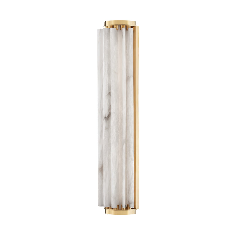 Hudson Valley 6024 Hillside 1-lt 25" Tall LED Wall Sconce-Aged Brass