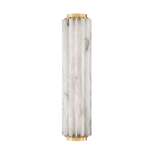 Hudson Valley 6024 Hillside 1-lt 25" Tall LED Wall Sconce-Aged Brass