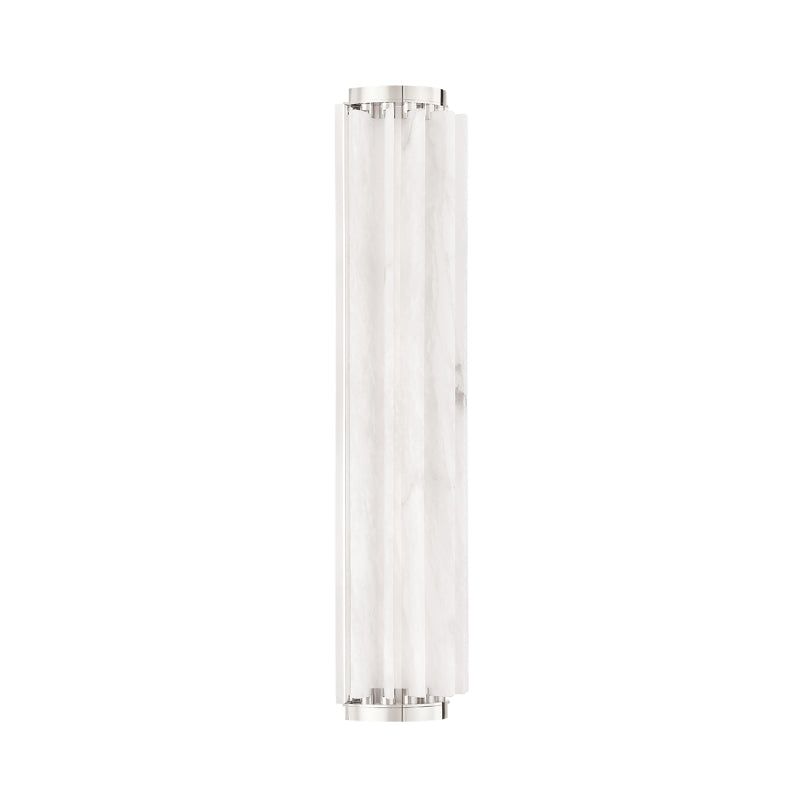 Hudson Valley 6024 Hillside 1-lt 25" Tall LED Wall Sconce-Polished Nickel