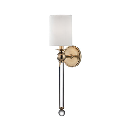 Hudson Valley 6031 Gordon 1-lt 22" Tall Wall Sconce-Aged Brass