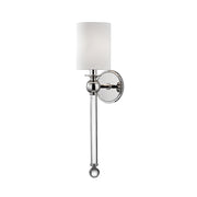 Hudson Valley 6031 Gordon 1-lt 22" Tall Wall Sconce-Polished Nickel
