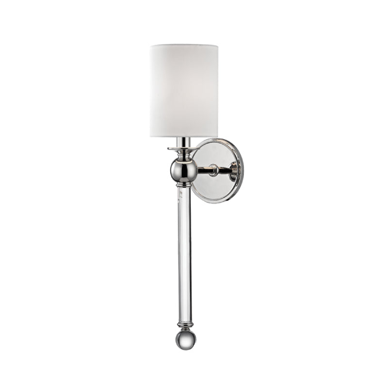 Hudson Valley 6031 Gordon 1-lt 22" Tall Wall Sconce-Polished Nickel