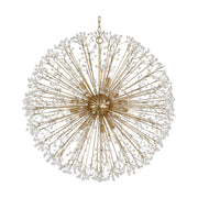 Hudson Valley 6039 Dunkirk 16-lt 40" Chandelier-Aged Brass