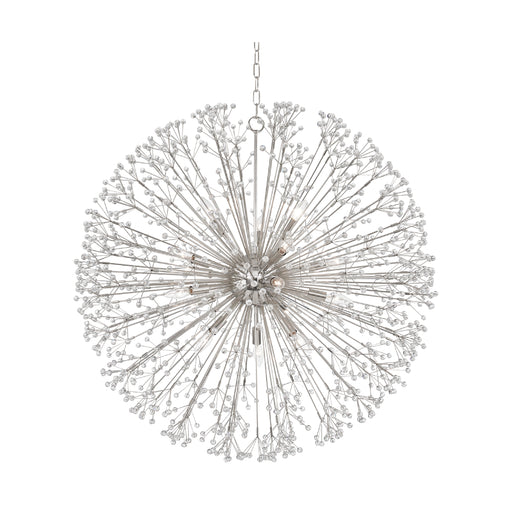 Hudson Valley 6039 Dunkirk 16-lt 40" Chandelier-Polished Nickel