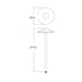 WAC 6051 Canopy 22" Tall LED Area Light