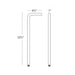 WAC 6061 Balance 24" Tall LED Path Light