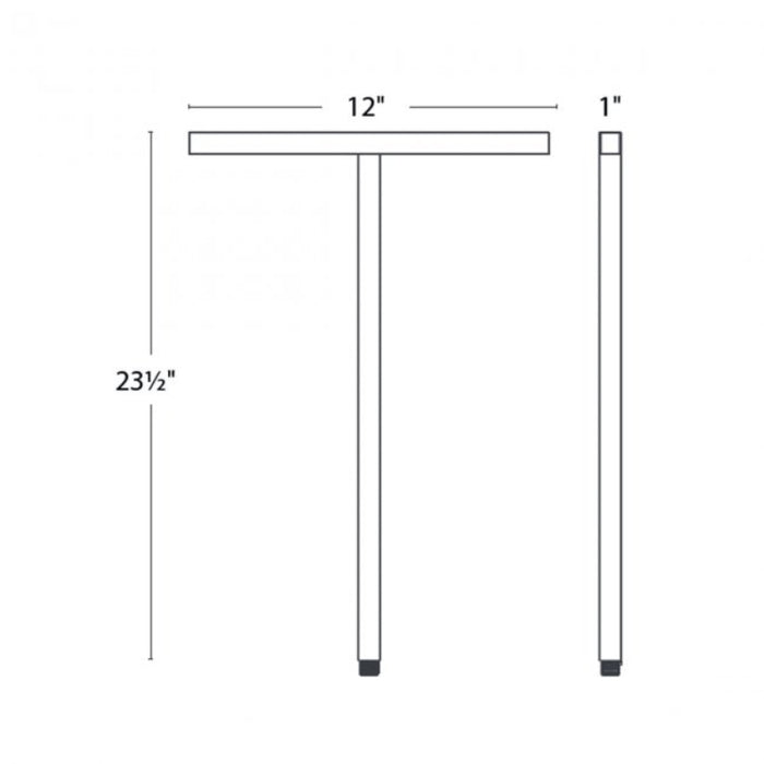 WAC 6071 Balance 24" Tall LED Double Path Light