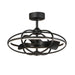 Maxim 61001 Corona Fan 28" Ceiling Fan with LED Fandelight - Black