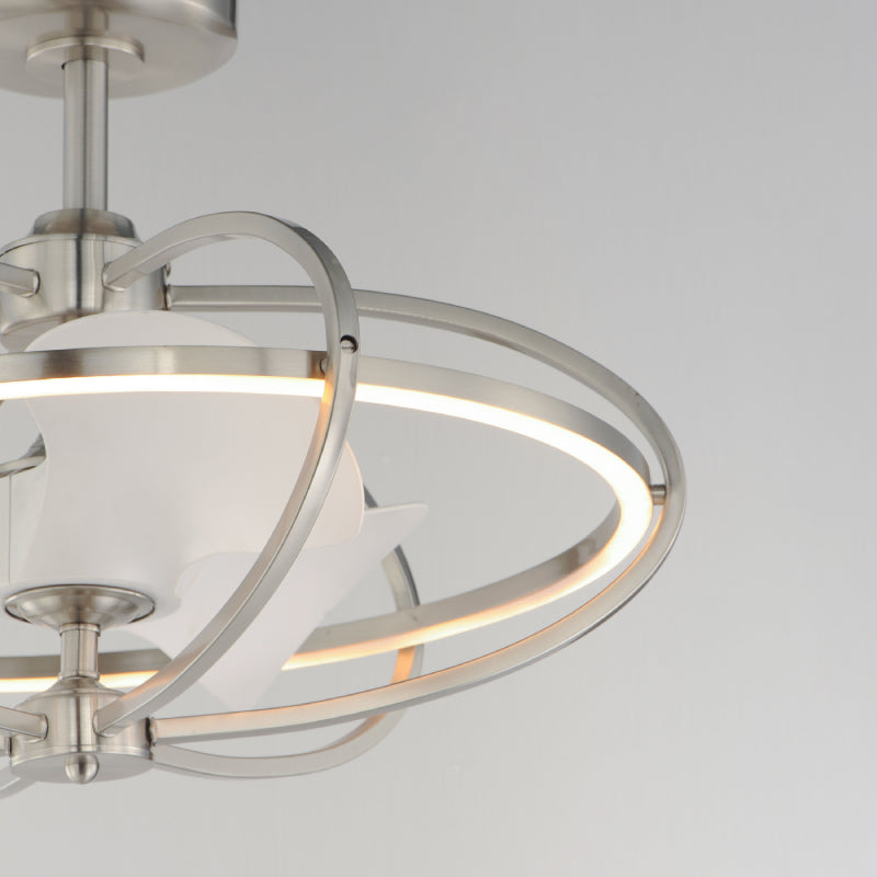 Maxim 61001 Corona Fan 28" Ceiling Fan with LED Fandelight