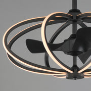 Maxim 61005 Solstice 34" Ceiling Fan with LED Fandelight