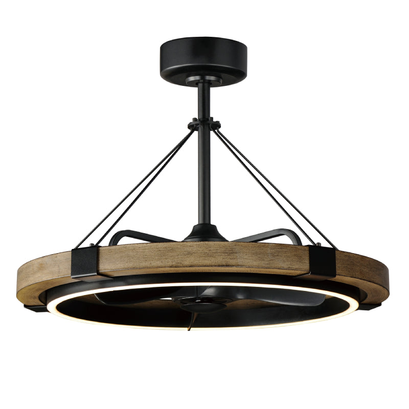 Maxim 61011 Timber 31" Wifi-Enabled Ceiling Fan with LED Light