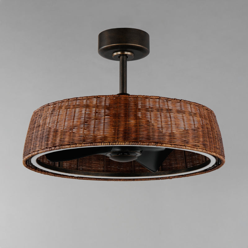 Maxim 61012 Tulum 28" Wifi-Enabled Ceiling Fan with LED Light