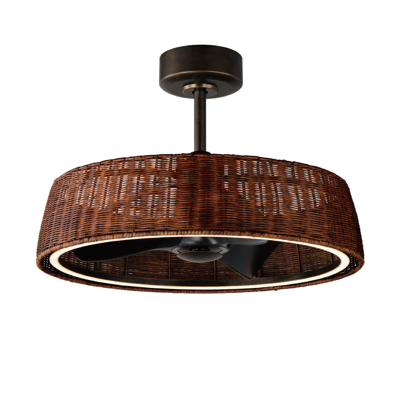 Maxim 61012 Tulum 28" Wifi-Enabled Ceiling Fan with LED Light