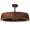 Maxim 61014 Tulum 36" Wifi-Enabled Ceiling Fan with LED Light