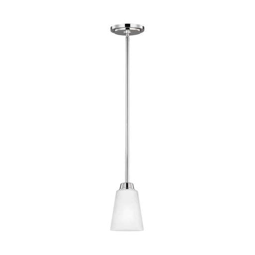 Generation 6115201 Kerrville 1-lt 4" Mini Pendant - Chrome