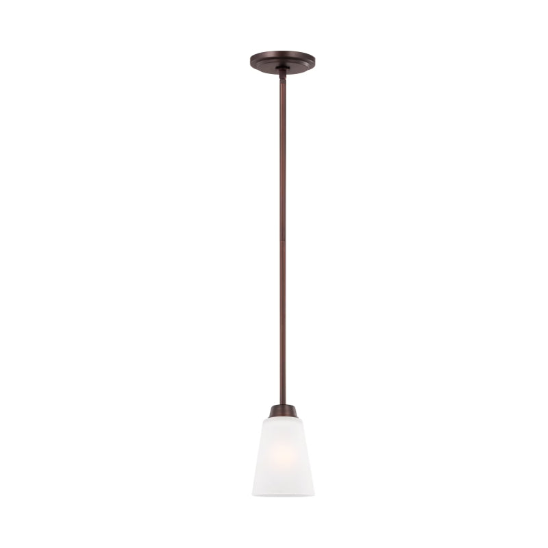 Generation 6115201 Kerrville 1-lt 4" Mini Pendant - Bronze