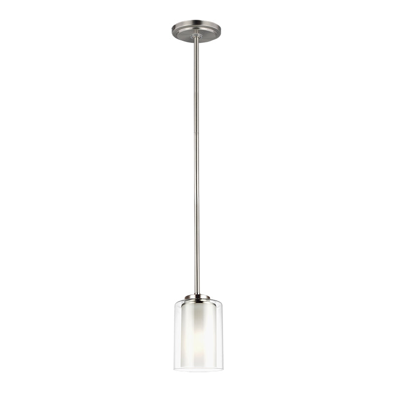 Generation 6137301EN3 Elmwood Park 1-lt 4" LED Mini Pendant