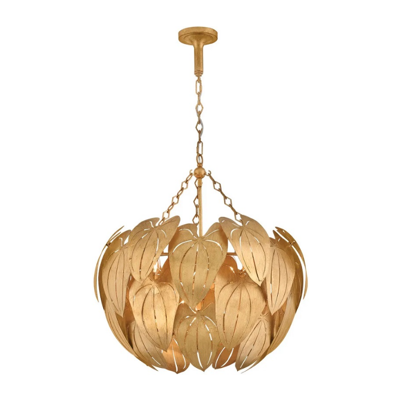 Fredrick Ramond FR47165 Camille 6-lt 28" LED Chandelier