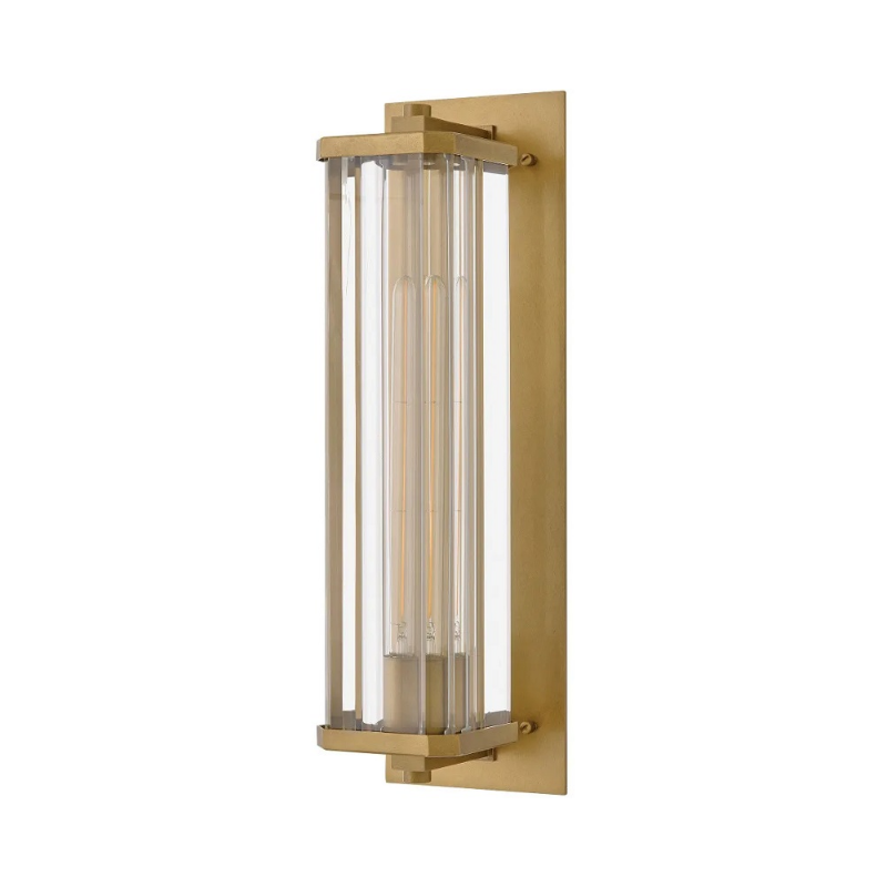 Hinkley 26594 Marcel 1-lt 19" Tall LED Outdoor Wall Sconce - Heritage Brass