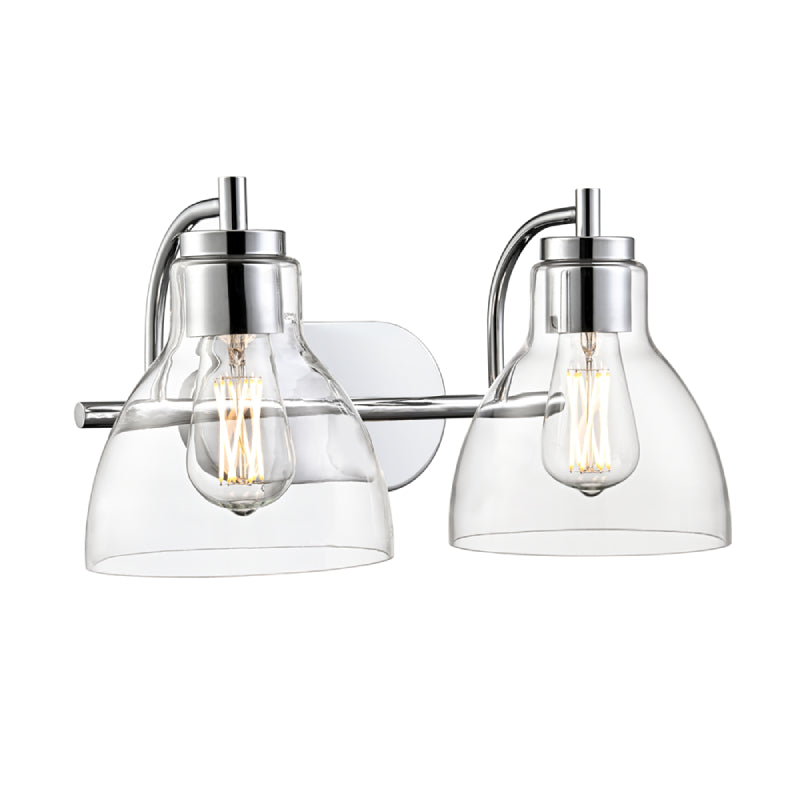 Millennium 6202 Knightsdale 2-lt 18" Vanity Light - Chrome