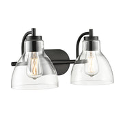 Millennium 6202 Knightsdale 2-lt 18" Vanity Light - Matte Black