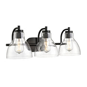 Millennium 6203 Knightsdale 3-lt 25" Vanity Light - Matte Black