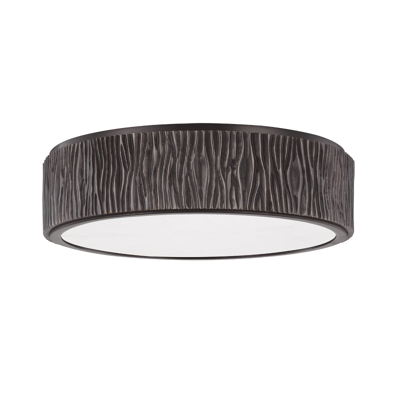 Hudson Valley 6213 Crispin 1-lt 14" LED Flush Mount-Old Bronze