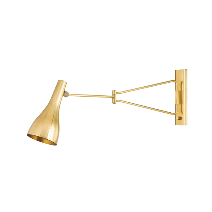 Hudson Valley 6216 Northford 1-lt 14" Tall LED Wall Sconce - Aged Brass
