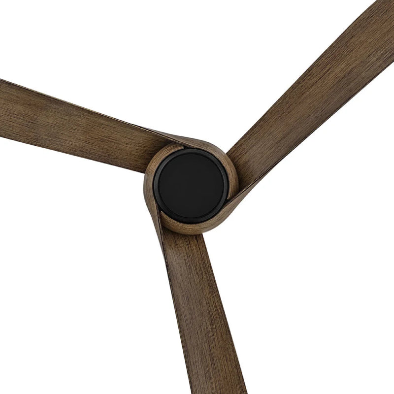 Hinkley 907256 Tiburon 56" Smart Ceiling Fan with LED Light Kit - Matte Black/Driftwood