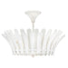 Hinkley 47693 Reina 3-lt 20" LED Semi-Flush Mount - Textured Plaster