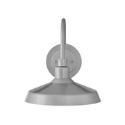Hinkley 12075 Forge 1-lt 13" Tall LED Outdoor Barn Light - Antique Brushed Aluminum