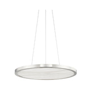 Hudson Valley 6324 Eastport 1-lt 24" Chandelier-Polished Nickel