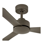 Hinkley 905744 Iver 44" Outdoor Smart Ceiling Fan with LED Light Kit - Metallic Matte Bronze