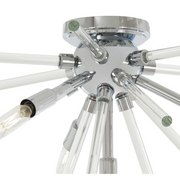 George Kovacs P1799 Spiked 4-lt 20" Flush Mount