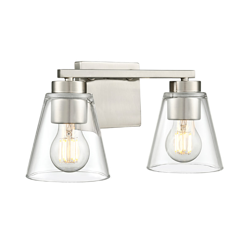 Millennium 64002 Strayhan 2-lt 13" Vanity Light - Brushed Nickel