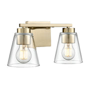 Millennium 64002 Strayhan 2-lt 13" Vanity Light - Modern Gold