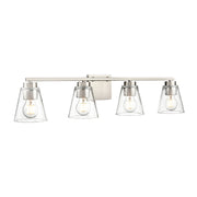 Millennium 64004 Strayhan 4-lt 31" Vanity Light - Brushed Nickel