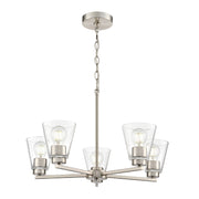 Millennium 64105 Strayhan 5-lt 24" Chandelier - Brushed Nickel