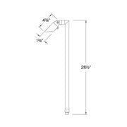 Hinkley 16507 Hardy Island 27" Tall LED Spot Light and Stem, 12V