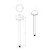 WAC 6521 Interpath 15" Tall LED Path Light