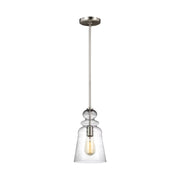 Generation 6536901 Kea 1-lt 7" Pendant - Brushed Nickel