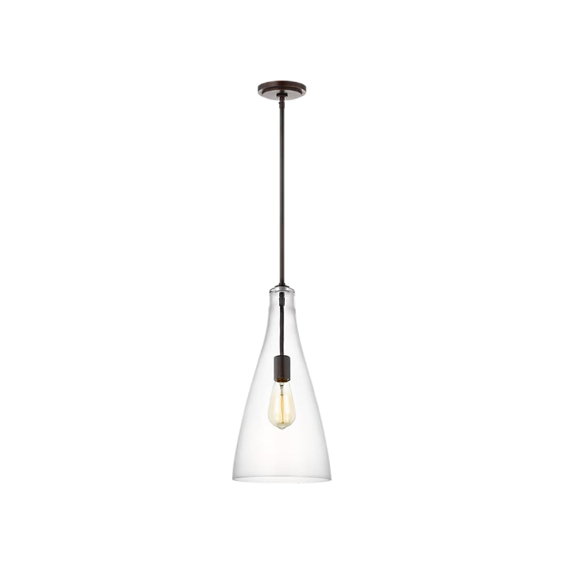 Generation 6537001EN7 Arilda 1-lt 9" LED Pendant - Bronze
