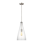 Generation 6537001EN7 Arilda 1-lt 9" LED Pendant - Brushed Nickel