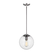 Generation 6601801EN7 Leo Hanging Globe 1-lt 10" LED Pendant