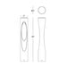 WAC 6613 Scoop 1-lt 30" Tall LED Bollard, 277V