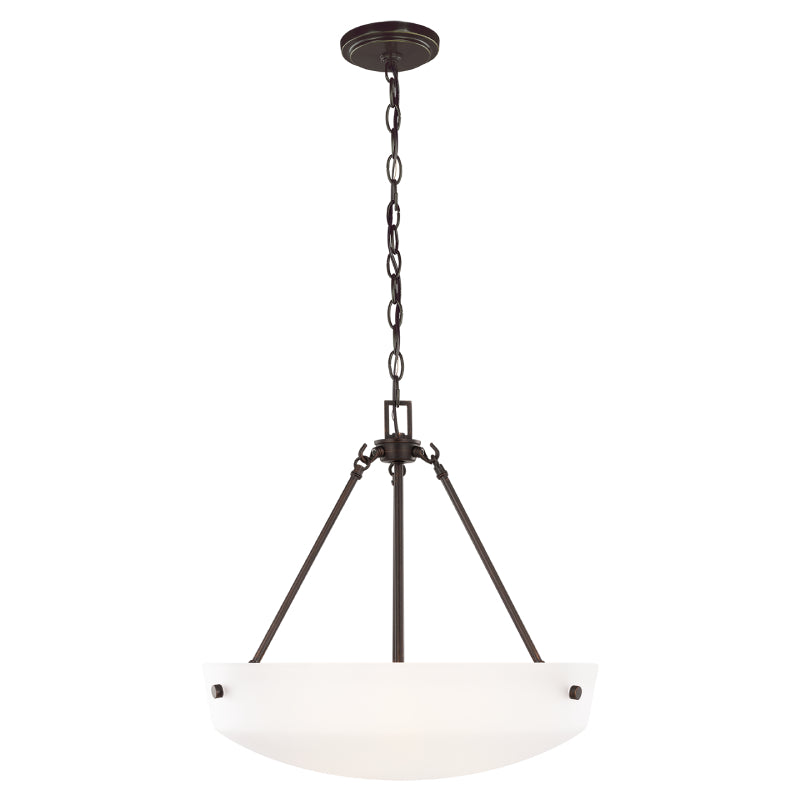 Generation 6615203 Kerrville 3-lt 19" Pendant - Bronze