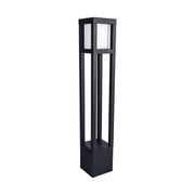 WAC 6622 Tower 1-lt 30" Tall LED Bollard, 120V-Black